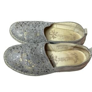 Josef Seibel Sofie 33 Slip-On Shoes Gray Beige Leather Comfort EU 37 US 6 kombi